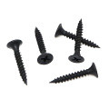 Drywall phosphatated manufacturer gypsum screw with fine or coarse thread for wholesales